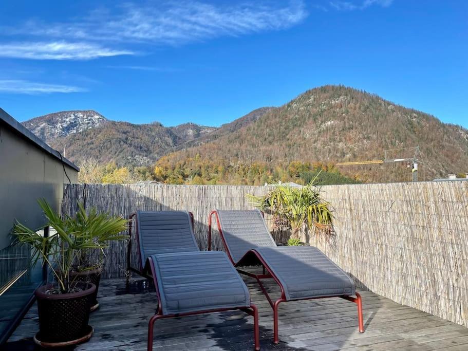Apartmán Luxus Penthouse Mit Panoramablick Bad Ischl Exteriér fotografie